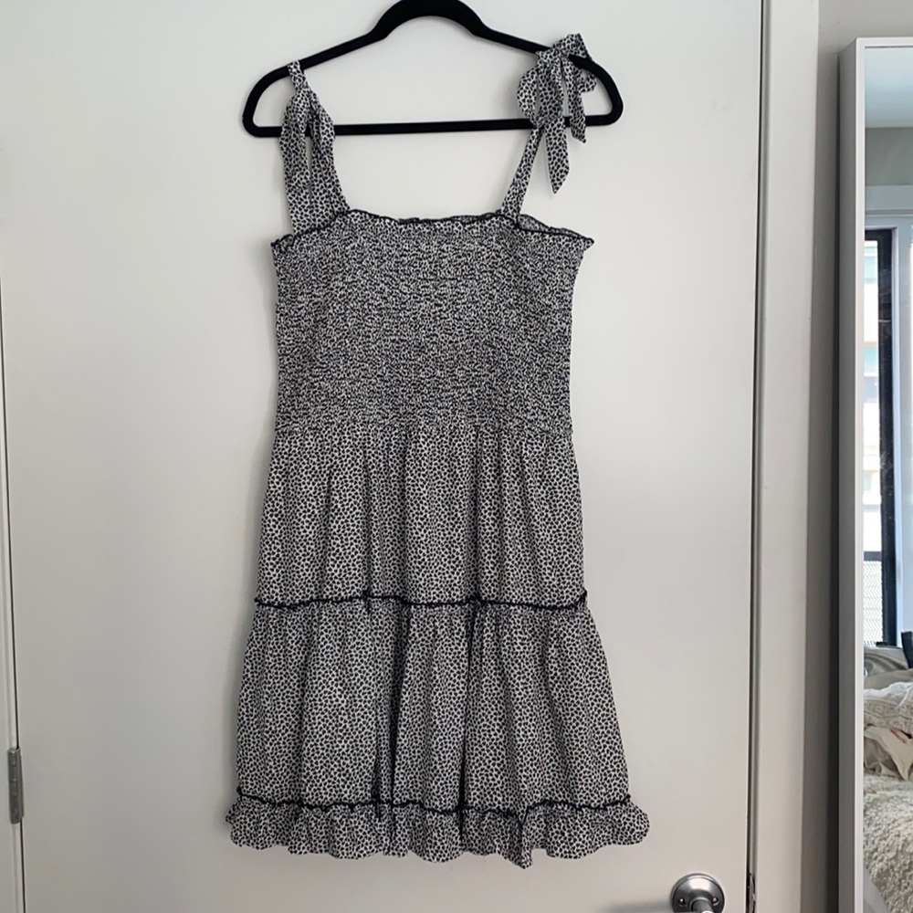Beach Day printed dress